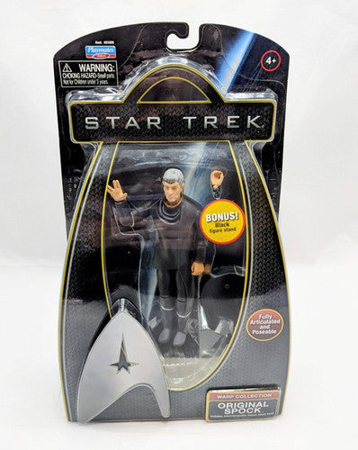 Star Trek Warp Collection Original Spock Aksiyon Figürü | Playmates Toys | Tam Hareketli Koleksiyon Figürü