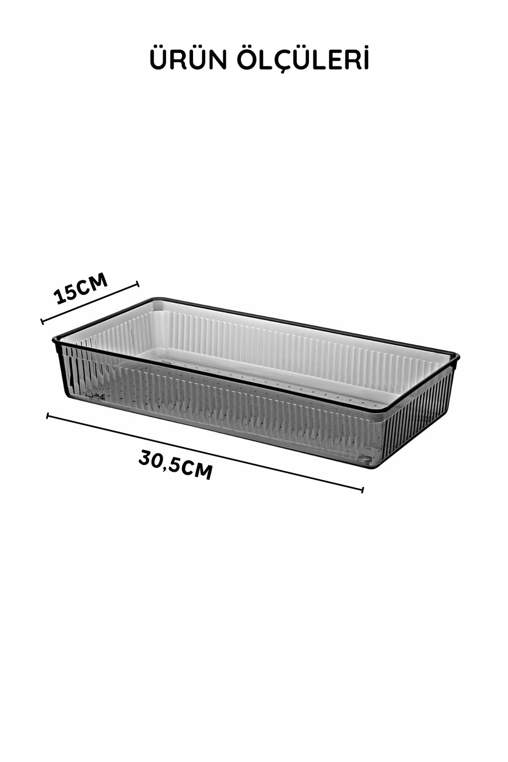 3 Parça Çekmece İçi, Kaşıklık ve Bıçaklık Organizer