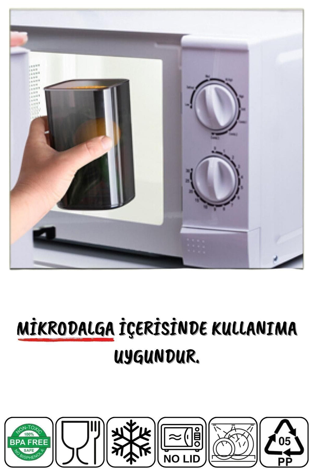 Etiketli 18'li Antrasit Ekonomik Kırılmaz Saklama Kabı Seti