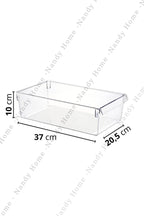Maxi Tall Clear Buzdolabı & Dolap Içi Düzenleyici Organizer 3 Adet