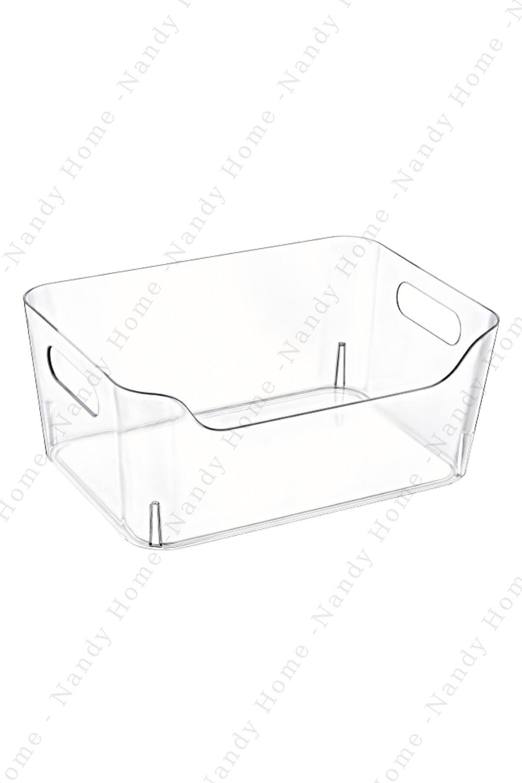 5 Lt Clear Buzdolabı & Dolap Içi Düzenleyici Organizer 3 Adet 27x19x11,5 Cm