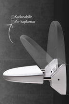 Duvara Monte Açılır Kapanır Küvet Oturağı - Yaşlı ve Bedensel Engelli Destek