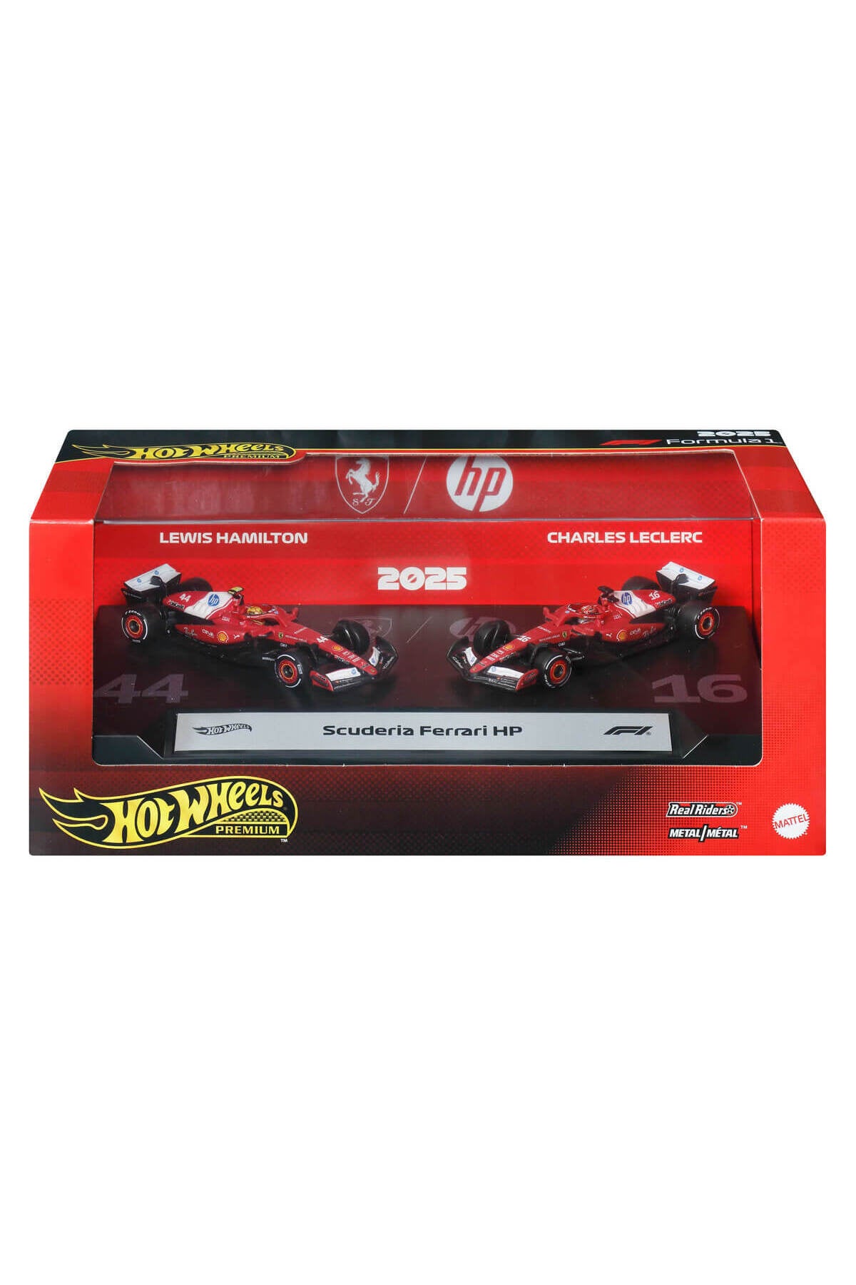 Hot Wheels Premium Scuderia Ferrari HP F1 2025 2'li Model Araba
