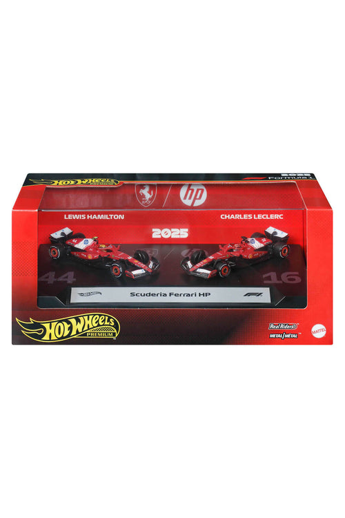 Hot Wheels Premium Scuderia Ferrari HP F1 2025 2'li Model Araba