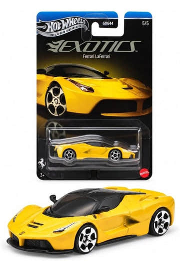 Hot Wheels Silver Series Exotics Ferrari LaFerrari 1:64 Model Araba