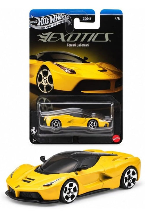 Hot Wheels Silver Series Exotics Ferrari LaFerrari 1:64 Model Araba