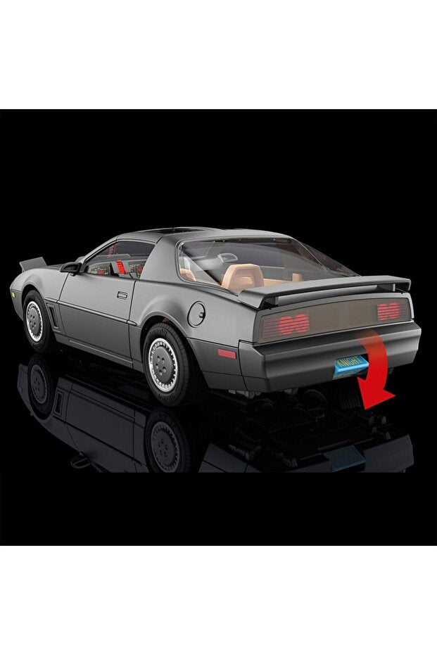 Playmobil 70924 Knight Rider K.I.T.T. – Işıklı ve Sesli Kara Şimşek Oyun Seti (53 Parça, 3 Figür)