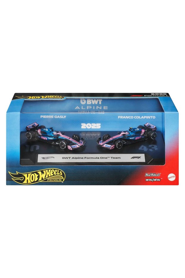 Hot Wheels Premium BWT Alpine F1 2025 2'li Model Araba Seti