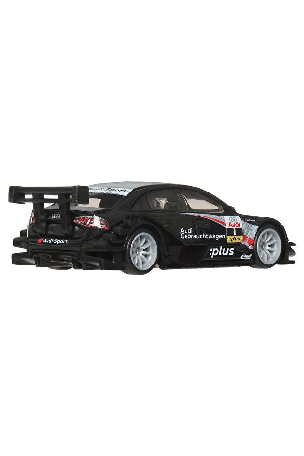 Hot Wheels Premium Car Culture Aéro Styles 2008 Audi A4 Touring Car Siyah 1:64 Model Araba | JKF04