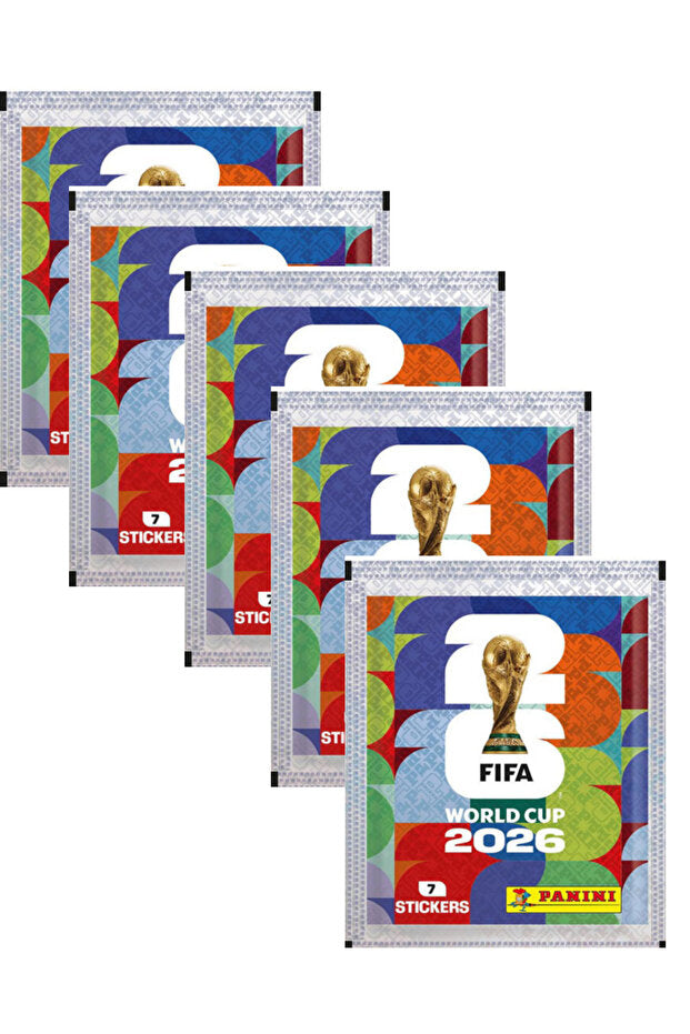 Panini FIFA World Cup 2026 Çıkartma Paketi 7'li Paket x 50 - toplam (350 Paket)