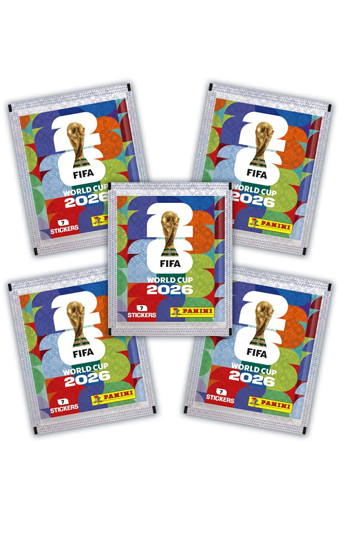 Panini FIFA World Cup 2026 Çıkartma Paketi 7'li Paket x 50 - toplam (350 Paket)
