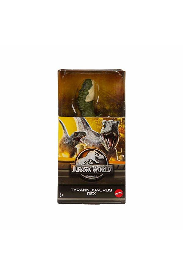 Jurassic World Tyrannosaurus Rex (T-Rex) Mini Dinozor Figürü | Mattel | Lisanslı Koleksiyon Figürü