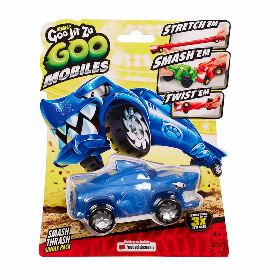 HGJZ GOOMOBIL TEKLI PAKET-42572 - Goojitzu Goo Mobiles Stretch Araçlar GJT46000 - Smash Thrash