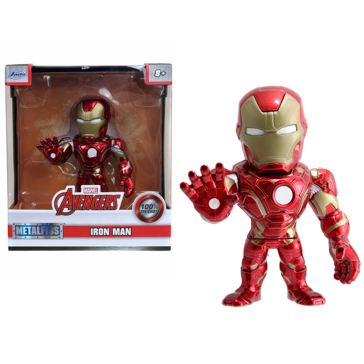 Jada Metalfigs Marvel Avengers Iron Man Metal Figür 10 cm | 253221010