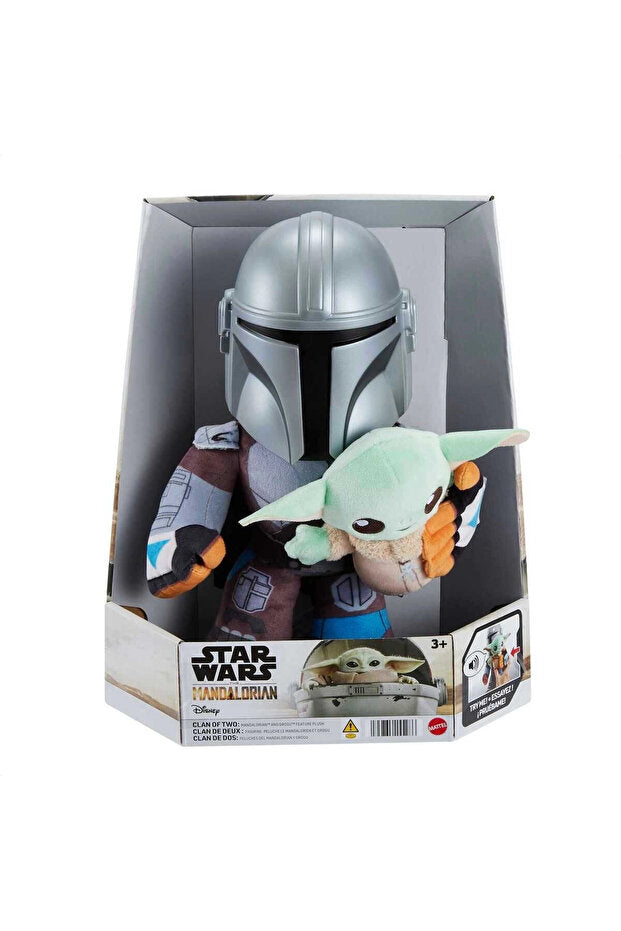 STAR WARS Mandalorian Sesli Pelüş Figür HNT52 STAR WARS GROGU PELUŞ FİGÜR ORİJİNAL