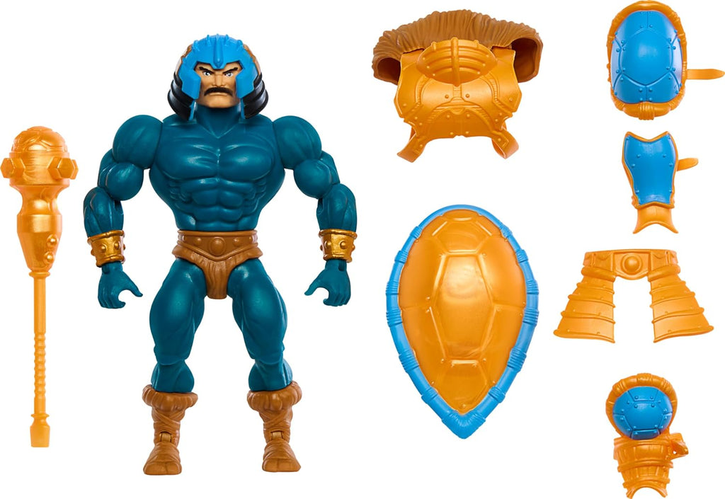 Masters of the Universe Origins Turtles of Grayskull Man-At-Arms Aksiyon Figürü | Mattel | TMNT Crossover