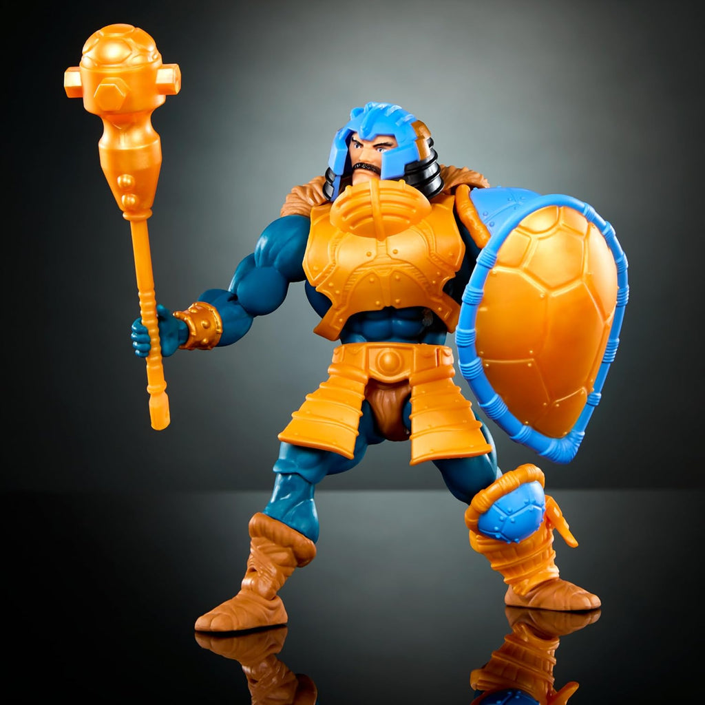 Masters of the Universe Origins Turtles of Grayskull Man-At-Arms Aksiyon Figürü | Mattel | TMNT Crossover