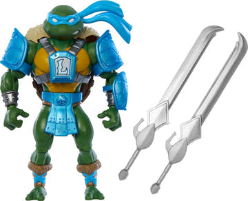 Masters of the Universe Origins Turtles of Grayskull Leonardo Aksiyon Figürü | Mattel | TMNT Crossover