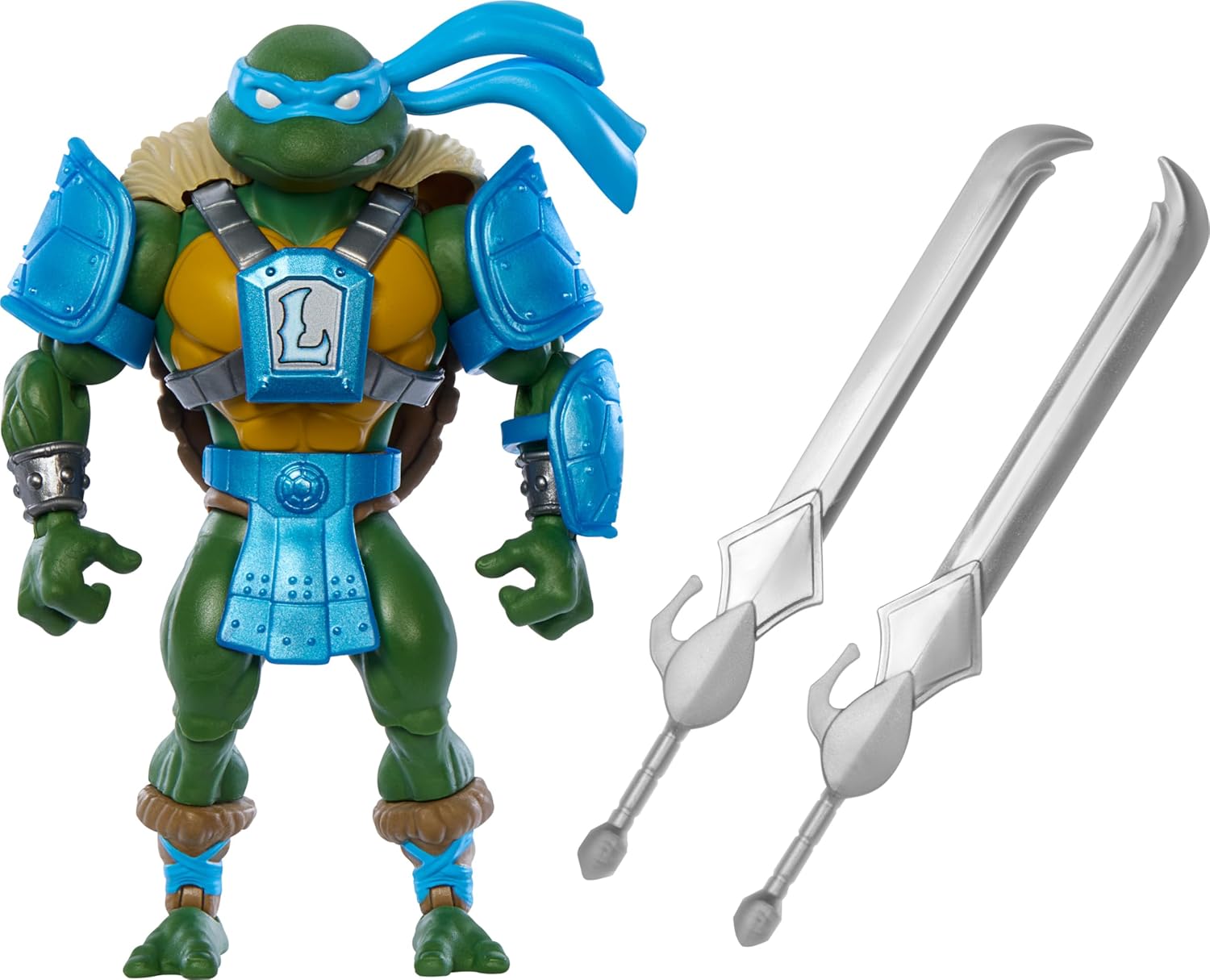 Masters of the Universe Origins Turtles of Grayskull Leonardo Aksiyon Figürü | Mattel | TMNT Crossover