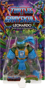 Masters of the Universe Origins Turtles of Grayskull Leonardo Aksiyon Figürü | Mattel | TMNT Crossover