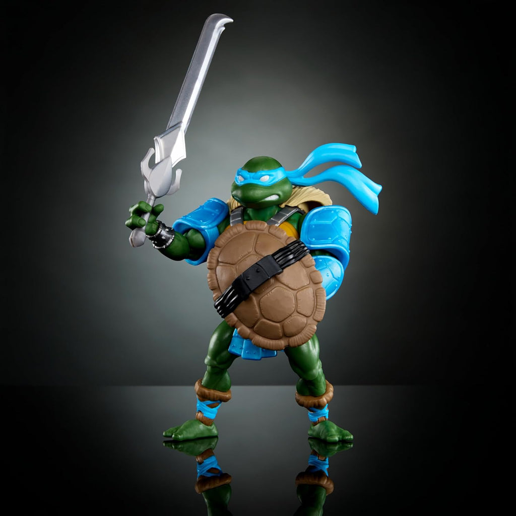 Masters of the Universe Origins Turtles of Grayskull Leonardo Aksiyon Figürü | Mattel | TMNT Crossover