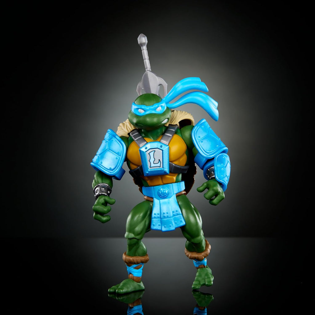 Masters of the Universe Origins Turtles of Grayskull Leonardo Aksiyon Figürü | Mattel | TMNT Crossover