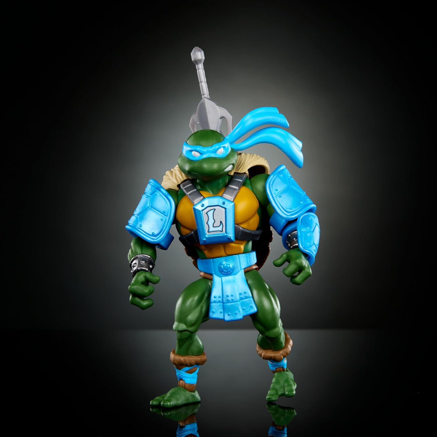 Masters of the Universe Origins Turtles of Grayskull Leonardo Aksiyon Figürü | Mattel | TMNT Crossover