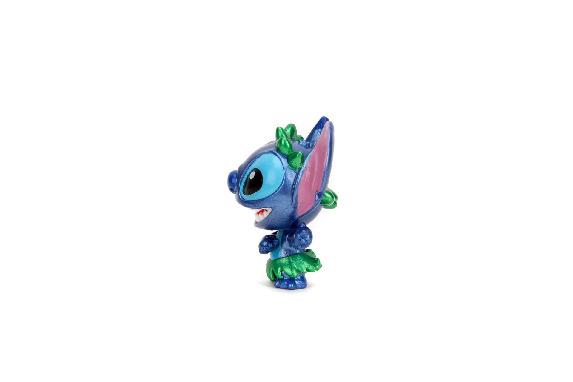 Jada Disney Hula Stitch Die-Cast Metal Figür 5 cm | Lisanslı Koleksiyon Figürü - Hula Dans Yapan Stitch