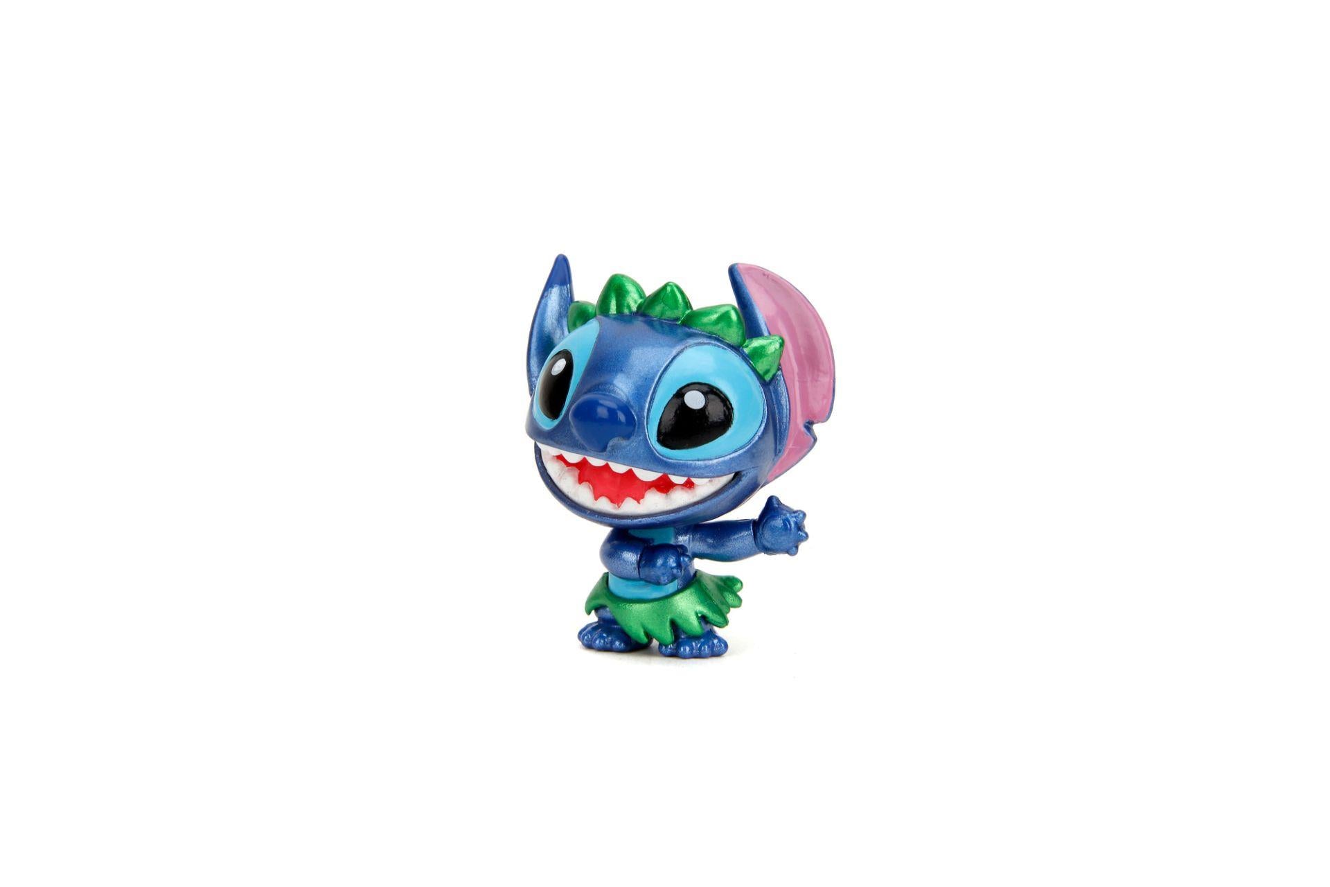 Jada Disney Hula Stitch Die-Cast Metal Figür 5 cm | Lisanslı Koleksiyon Figürü - Hula Dans Yapan Stitch