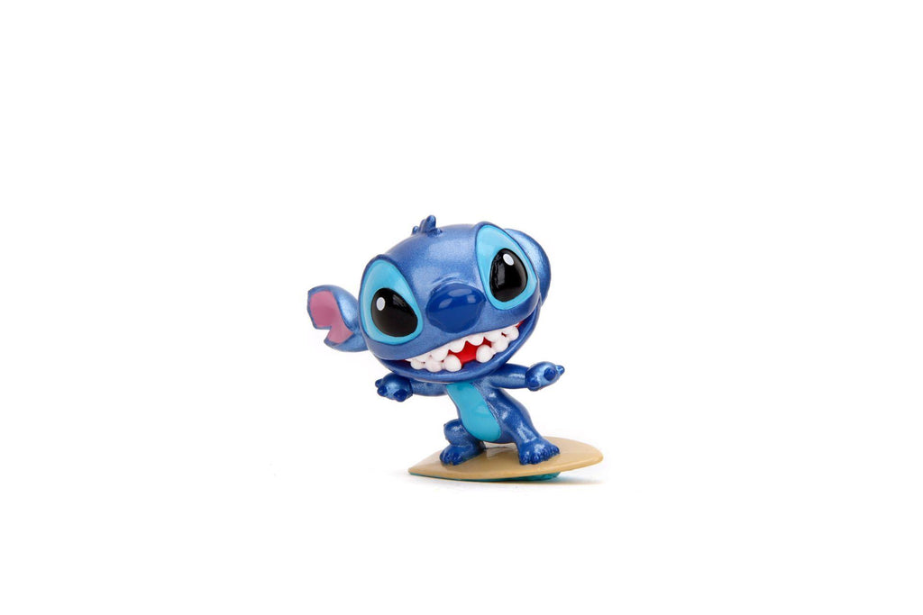 Jada Disney Surfing Stitch Die-Cast Metal Figür 5 cm | Lisanslı Koleksiyon Figürü - Sörf  Yapan Stitch
