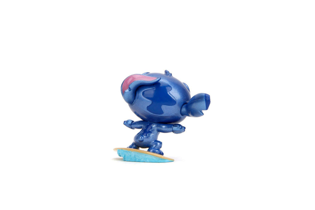 Jada Disney Surfing Stitch Die-Cast Metal Figür 5 cm | Lisanslı Koleksiyon Figürü - Sörf  Yapan Stitch