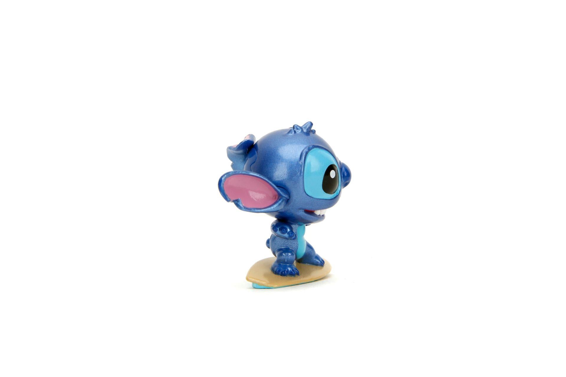 Jada Disney Surfing Stitch Die-Cast Metal Figür 5 cm | Lisanslı Koleksiyon Figürü - Sörf  Yapan Stitch