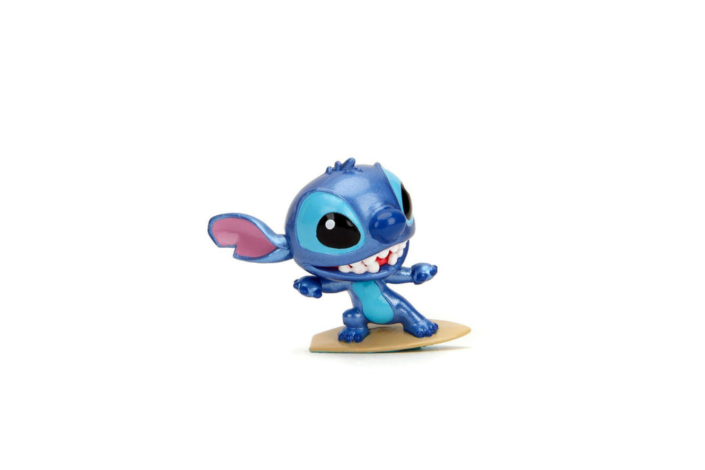 Jada Disney Surfing Stitch Die-Cast Metal Figür 5 cm | Lisanslı Koleksiyon Figürü - Sörf  Yapan Stitch