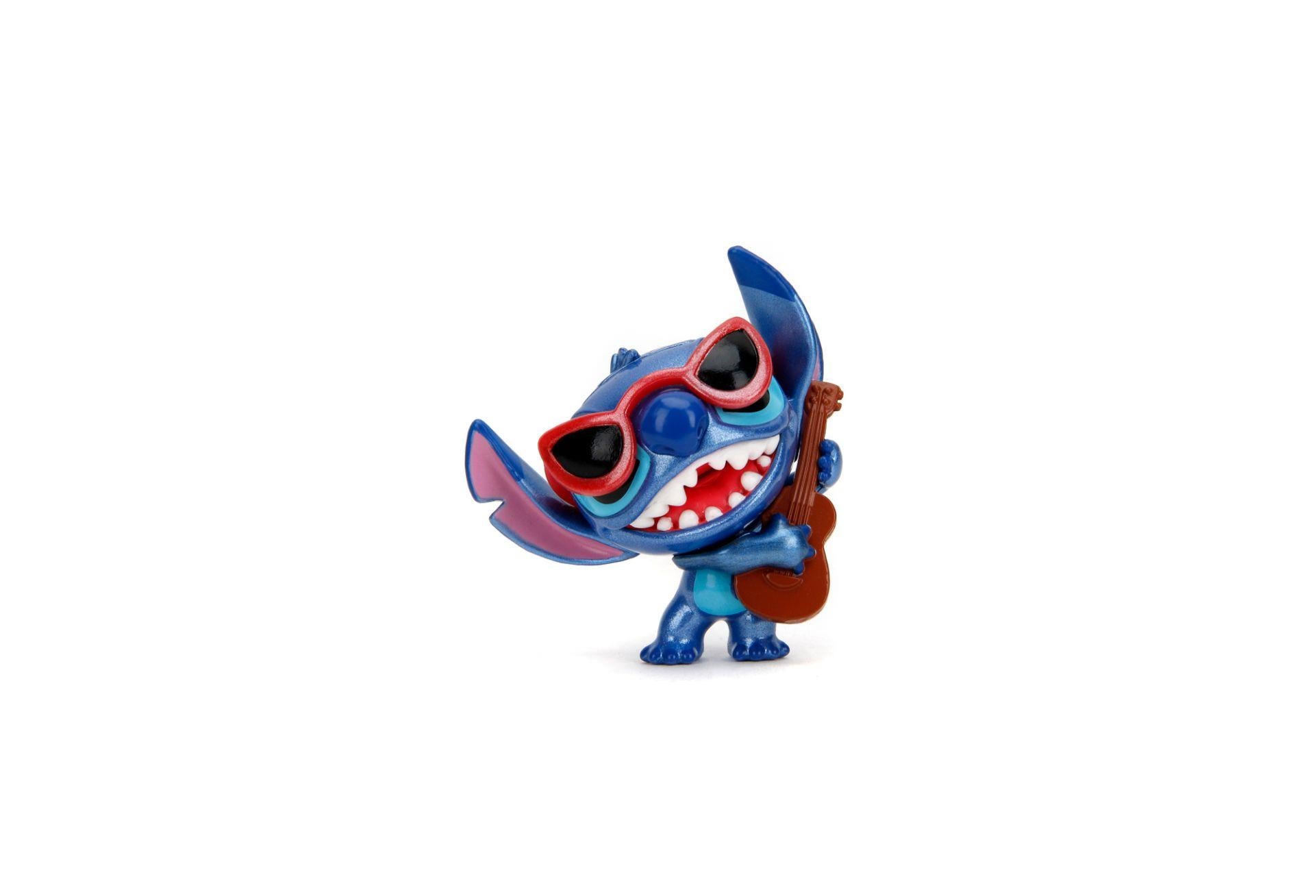 Jada Disney Ukulele Stitch Die-Cast Metal Figür 5 cm | Lisanslı Koleksiyon Figürü - Ukulele Çalan Stitch