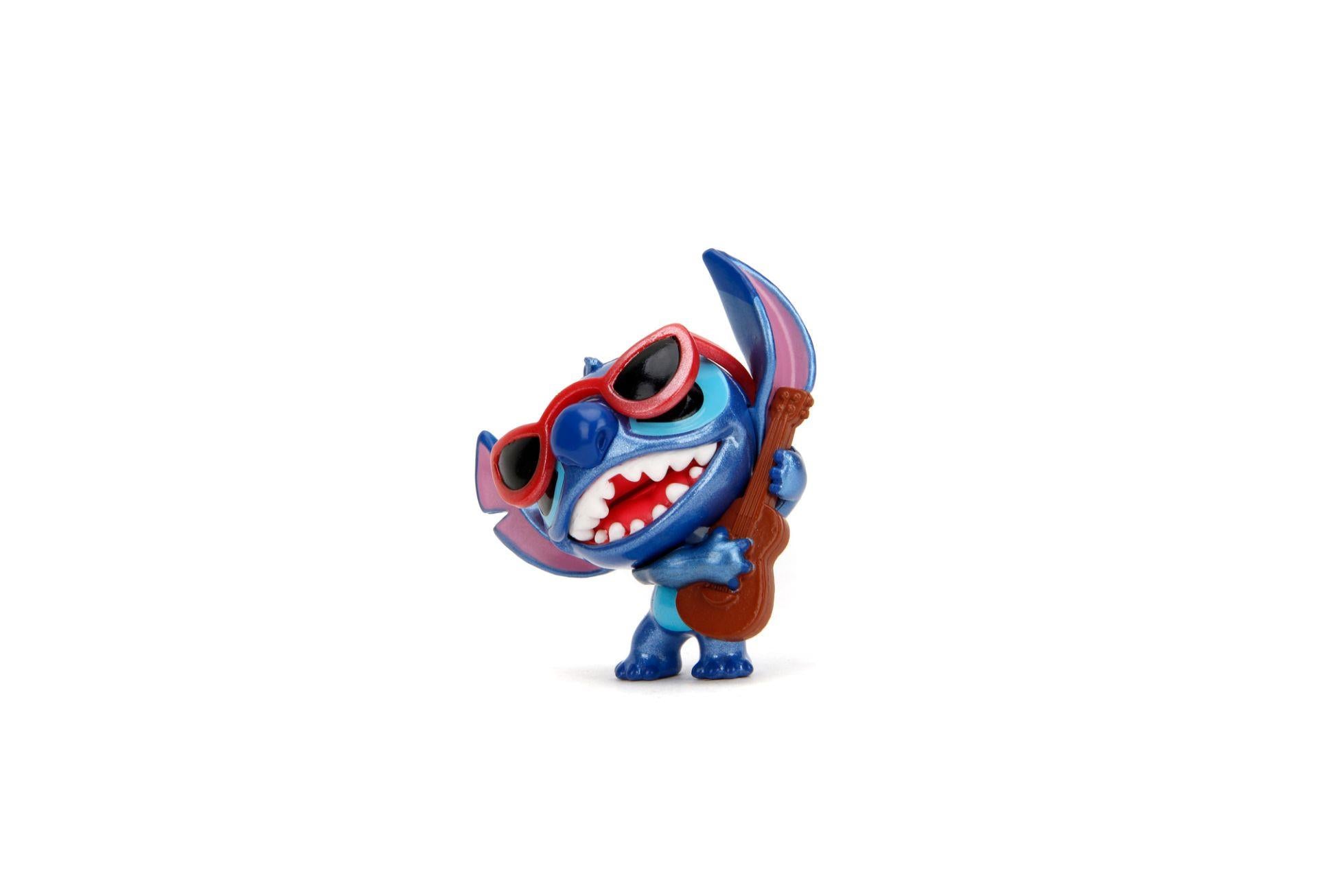 Jada Disney Ukulele Stitch Die-Cast Metal Figür 5 cm | Lisanslı Koleksiyon Figürü - Ukulele Çalan Stitch