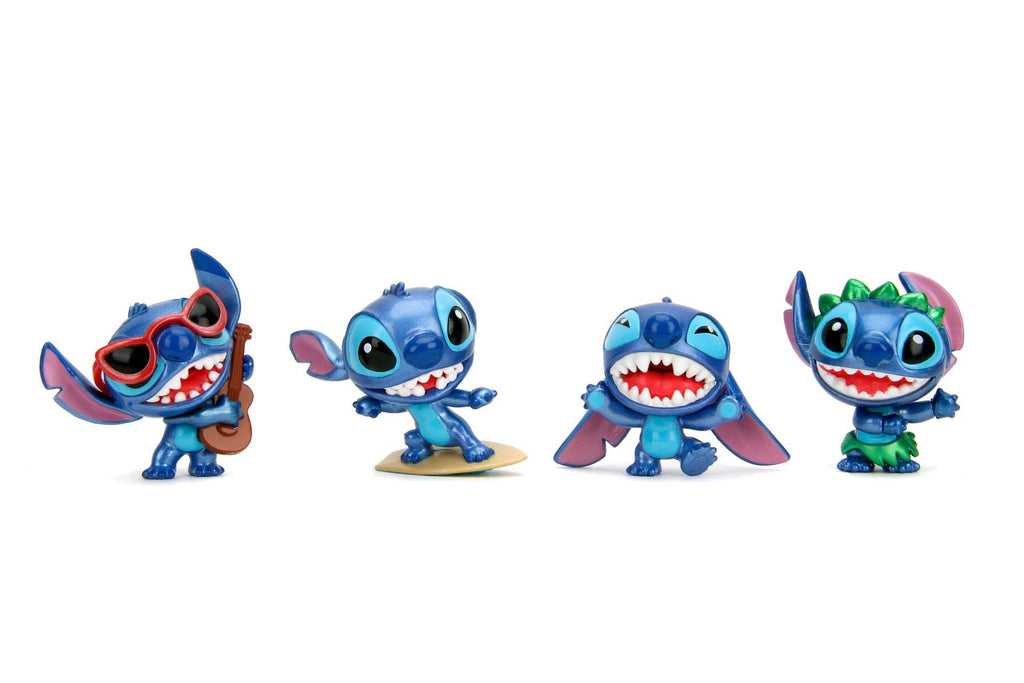 Jada Disney Ukulele Stitch Die-Cast Metal Figür 5 cm | Lisanslı Koleksiyon Figürü - Ukulele Çalan Stitch