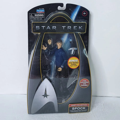 Star Trek Warp Collection Spock Aksiyon Figürü | Playmates Toys | Tam Hareketli Koleksiyon Figürü