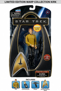 Star Trek Warp Collection Captain James T. Kirk Aksiyon Figürü | Playmates Toys | Tam Hareketli Koleksiyon Figürü