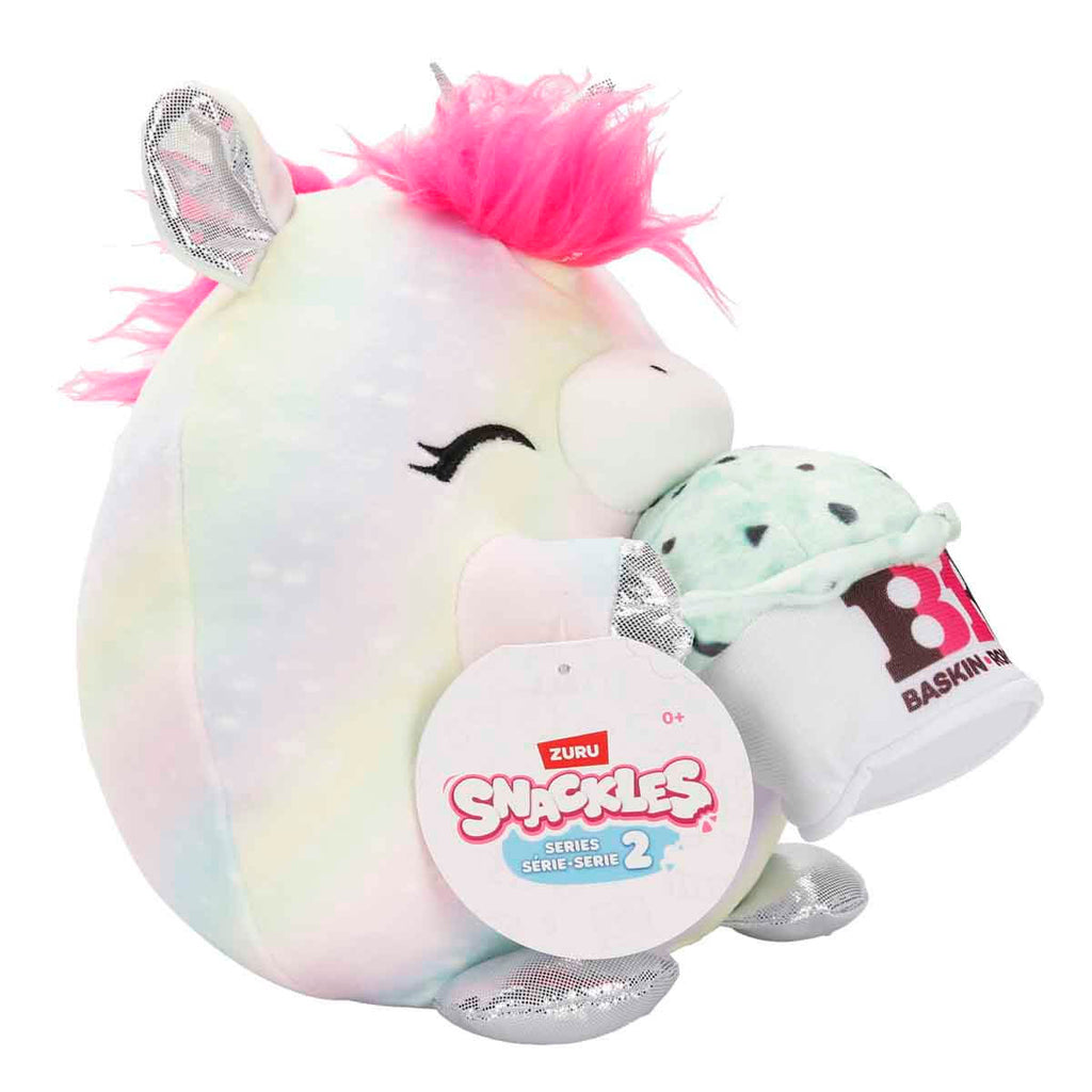 Snackles Aburcubur Peluş 20 cm S2 Marty – Baskin-Robbins Dondurma | ZURU 5UA04000