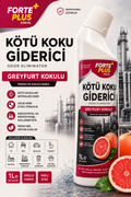 Forte Plus Kötü Koku Giderici 750 ML – Greyfurt Kokulu Profesyonel Koku Nötrleyici