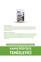 Forte Plus Kahve Öğütücü Temizleyici 15 g x 10 Paket | Coffee Grinder Cleaner | Otomatik Kahve Makineleri İçin