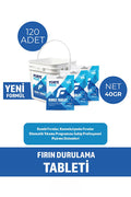 Forte Plus Fırın Durulama Tableti 40 Gr x 120 Adet | Profesyonel Rinse Tablet