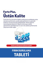 Forte Plus Fırın Durulama Tableti 40 Gr x 120 Adet | Profesyonel Rinse Tablet