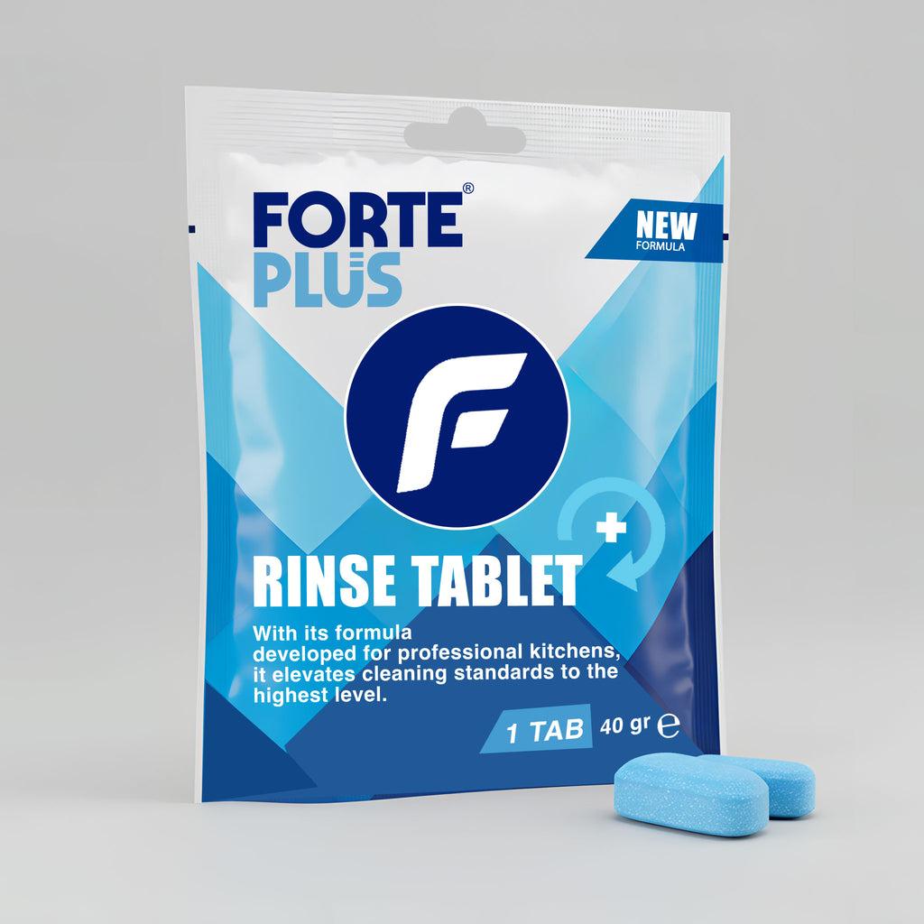 Forte Plus Fırın Durulama Tableti 40 Gr x 120 Adet | Profesyonel Rinse Tablet
