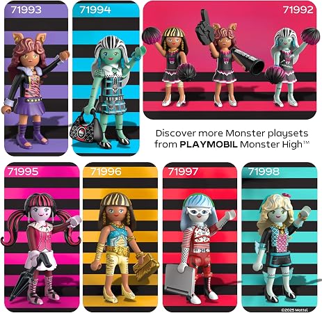 Playmobil Monster High Lagoona Blue & Neptuna 71998 |Figür ve Aksesuar Seti
