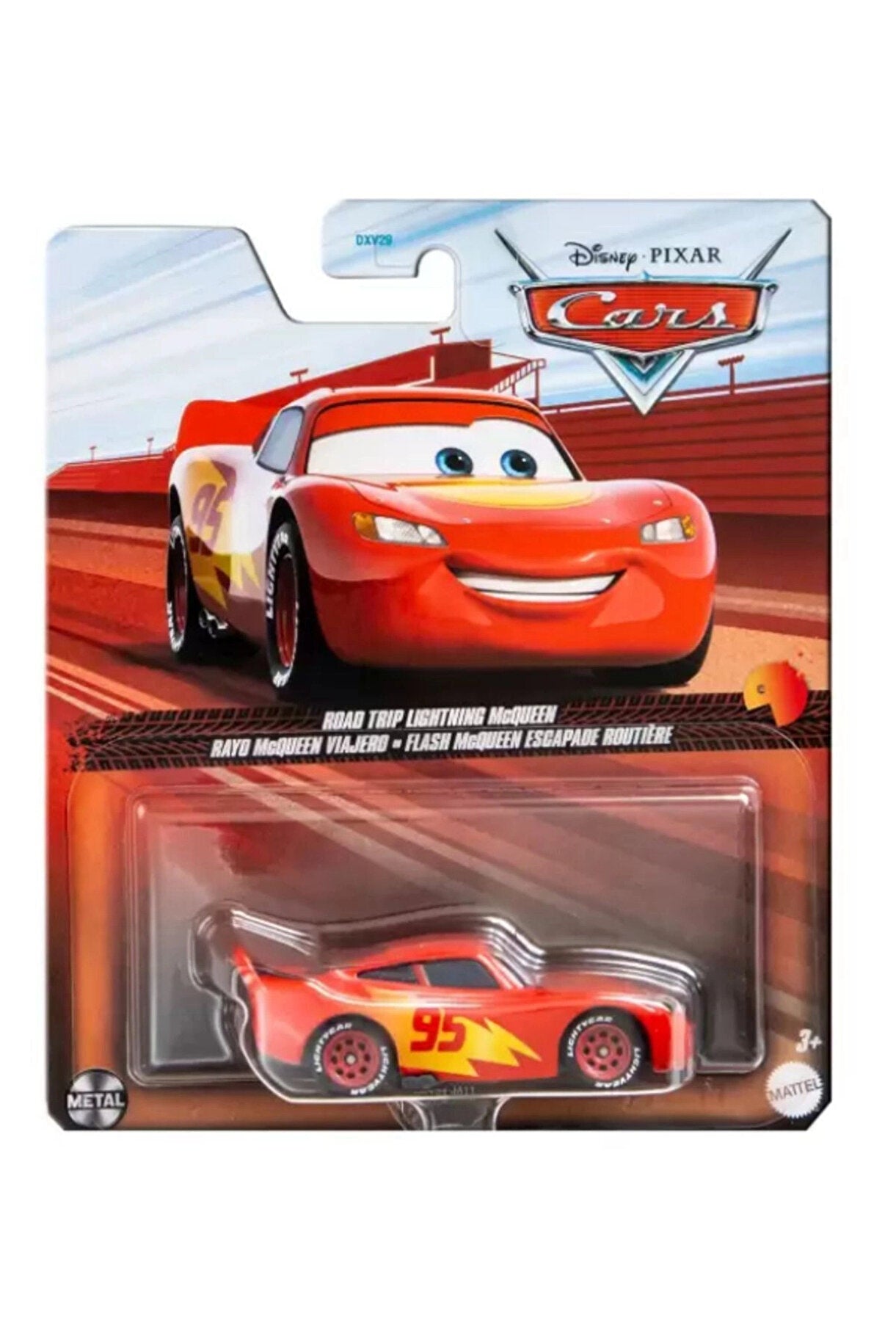 Disney Pixar Cars Şimşek McQueen Road Trip Metal Araba | Mattel DXV29 - HKY34