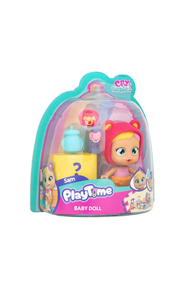 Cry Babies PlayTime Mini Bebek Figürü ve Aksesuarları - Sam