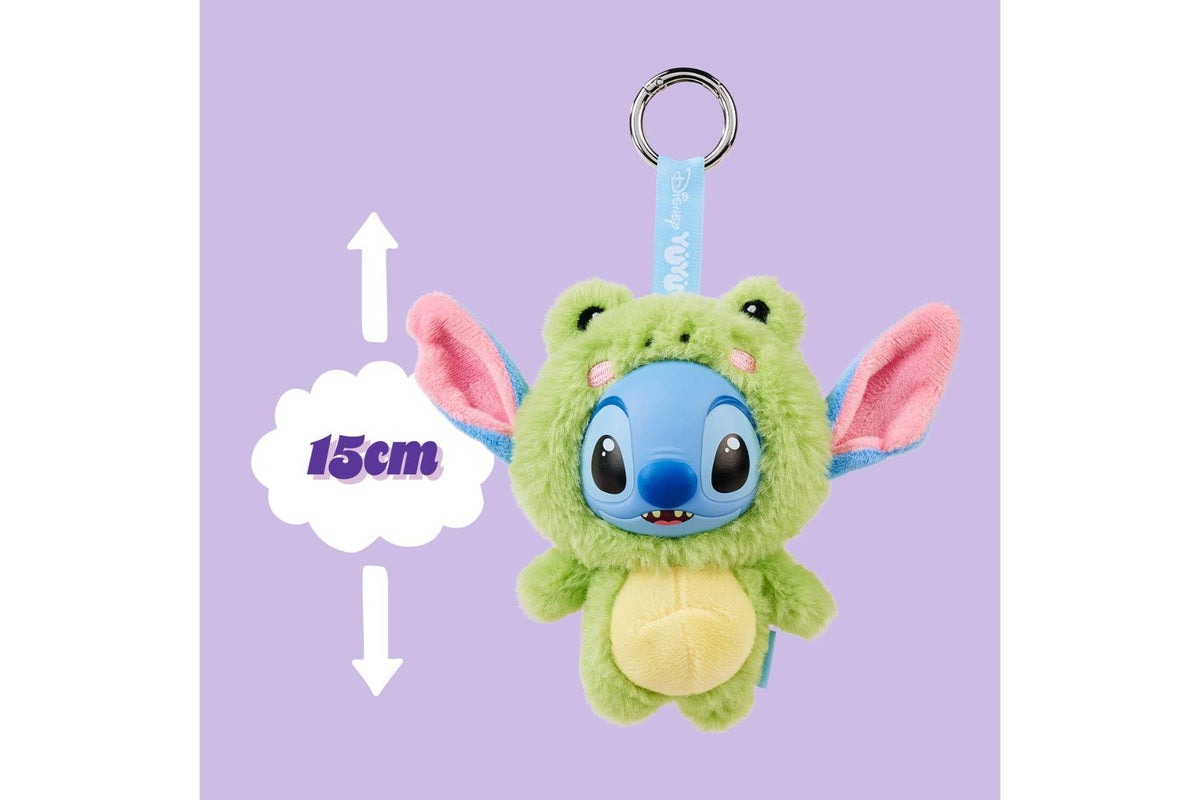 Disney Stitch YUYUS Sürpriz Peluş Anahtarlık 15 cm | Hayvan Kostümlü Mystery Box