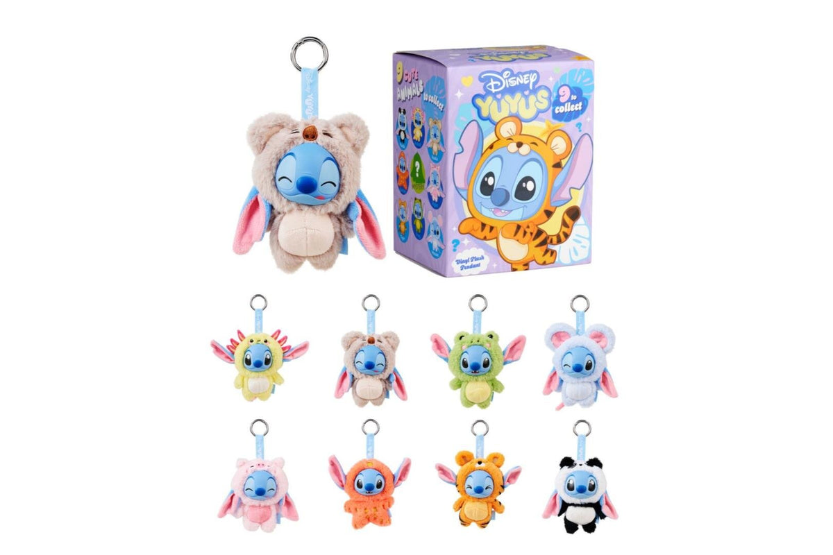 Disney Stitch YUYUS Sürpriz Peluş Anahtarlık 15 cm | Hayvan Kostümlü Mystery Box