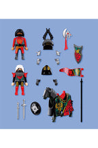 Playmobil Knights 72118 Atlı Şövalyeler 25 Parça | 2 Figür, At ve Savaş Aksesuarları
